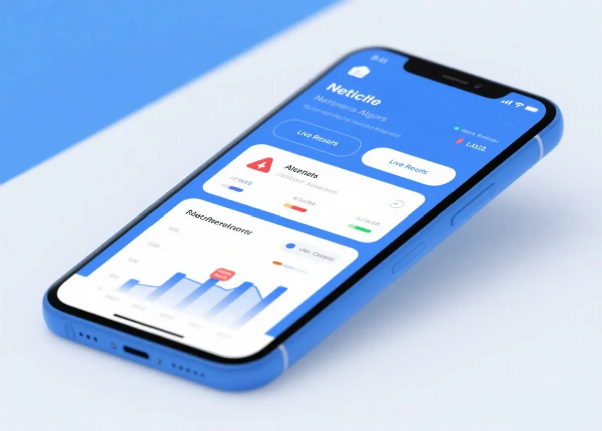 移动端开奖通知与数据查看示意图